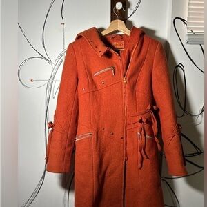 Orange Women's Coat